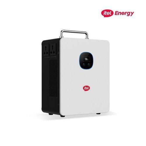 itel Power Tank 500W hybrid Solar Power Station Inverter + 1kWh LiFePO4 Battery